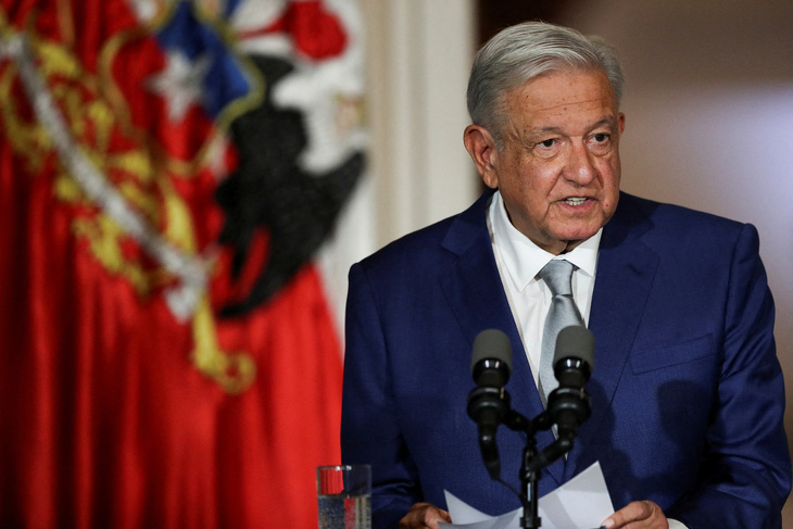 Tổng thống Mexico Andrés Manuel López Obrador - Ảnh: REUTERS
