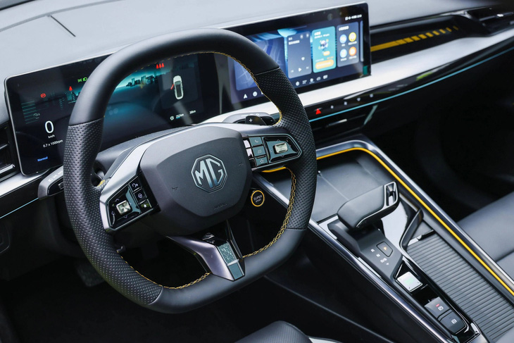 Reference interior from the new MG5 Scorpio - Photo: CarExpert