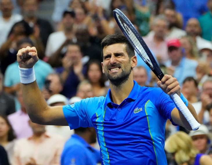 Djokovic giành quyền vào tứ kết Giải quần vợt Mỹ mở rộng 2023 - Ảnh: REUTERS