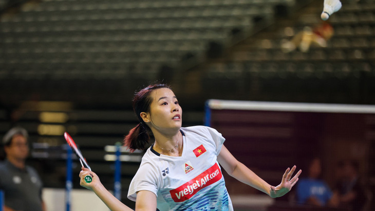 Thùy Linh gây bất ngờ tại vòng 1 China Open - Ảnh: BWF