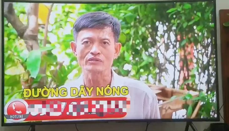 Ông Nguyễn Văn Chương - người tham gia đóng clip quảng cáo sai sự thật về &quot;sữa trị tiểu đường Diasure&quot; - Ảnh cắt từ clip