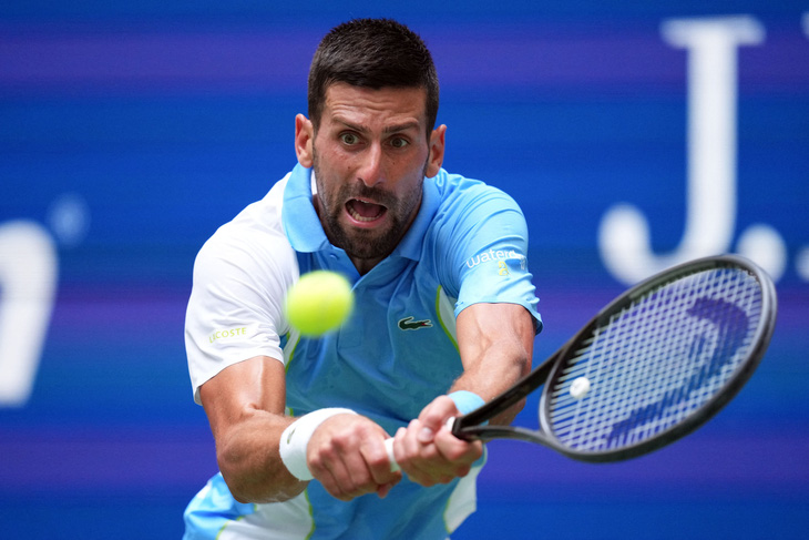 Djokovic vào bán kết Giải quần vợt Mỹ mở rộng 2023 - Ảnh: REUTERS