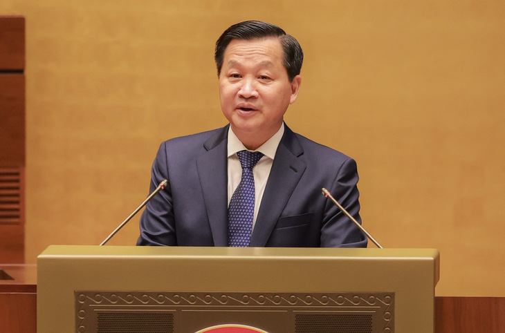 Phó thủ tướng Lê Minh Khái - Ảnh: GIA HÂN