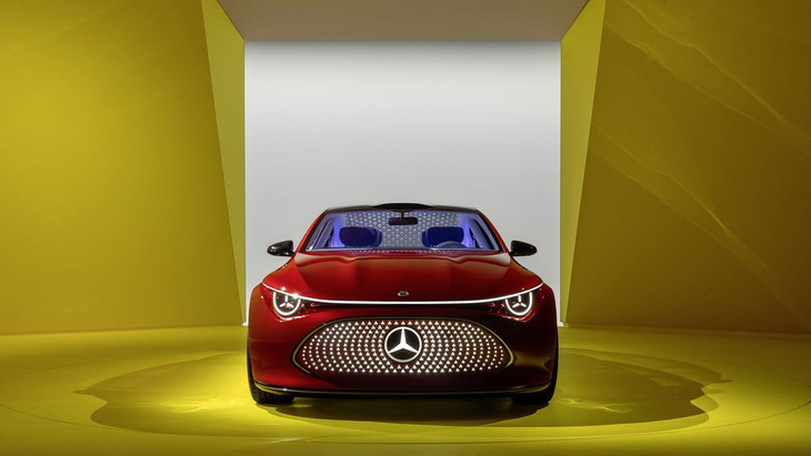 Mercedes-Benz CLA phiên bản điện được xem là nỗ lực giảm chi phí sản xuất để tạo ra những mẫu xe điện giá phải chăng hơn của hãng xe Đức - Ảnh: Mercedes-Benz