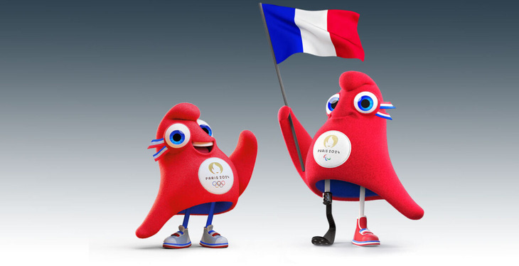 Mascot của Thế vận hội Paris 2024 do Pháp đăng cai - Ảnh: PARIS 2024