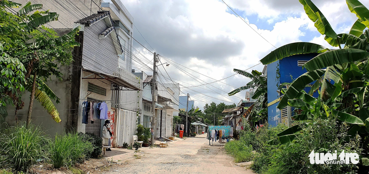 Một khu dân cư tự phát tại thành phố Cần Thơ - Ảnh: LÊ DÂN