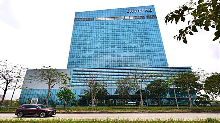 Trung tâm R&D của Samsung tại Hà Nội - Ảnh: NAM TRẦN