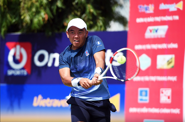 Lý Hoàng Nam vào tứ kết Giải quần vợt Shanghai Masters 2023 - Ảnh: T.P.