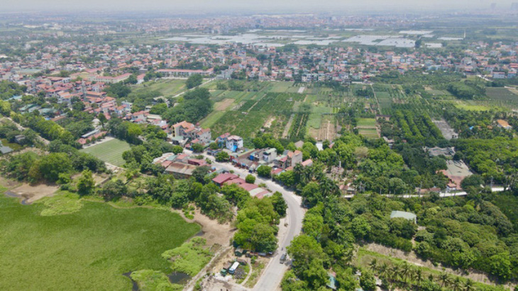 Hà Nội chuyển đổi gần 300ha đất nông nghiệp sang đất phi nông nghiệp tại huyện Phúc Thọ - Ảnh: UBND huyện Phúc Thọ
