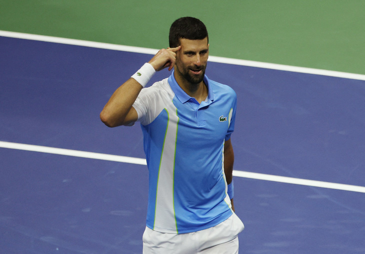 Djokovic giành quyền vào chung kết Giải quần vợt Mỹ mở rộng 2023 - Ảnh: REUTERS