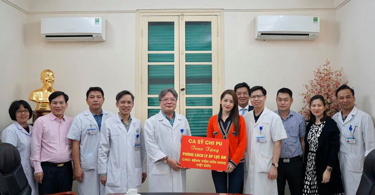 Trong đợt dịch COVID-19, Chi Pu ghi điểm trong lòng người hâm mộ khi tặng phòng cách ly áp lực âm có giá trị hơn 600 triệu đồng.