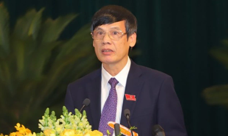 Ông Nguyễn Đình Xứng bị xóa tư cách chủ tịch UBND tỉnh Thanh Hóa - Ảnh: Báo Thanh Hóa