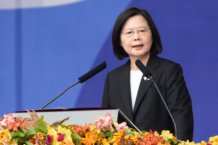 Nhà lãnh đạo Đài Loan Thái Anh Văn sẽ rời chức trong năm nay, sau khi hòn đảo có lãnh đạo mới - Ảnh: AFP