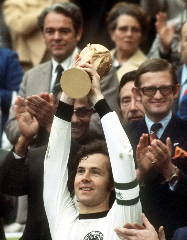 Hình ảnh đáng nhớ của Beckenbauer - Ảnh: Reuters