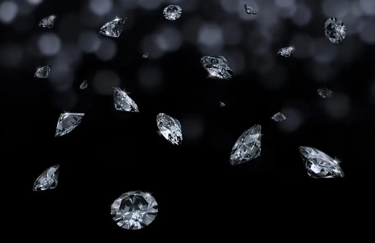 Mưa kim cương có thể rơi xuống một số lượng lớn ngoại hành tinh - Ảnh: SHUTTERSTOCK