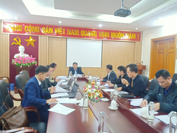 Toàn cảnh buổi họp lần thứ 33 của Ủy ban Kiểm tra Tỉnh ủy Lào Cai