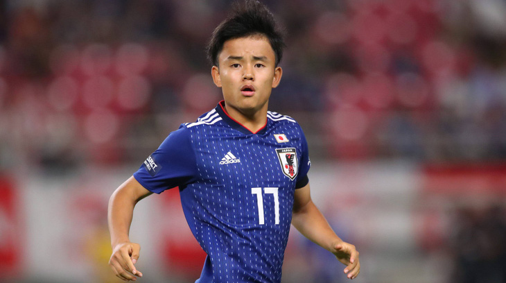 Takefusa Kubo là cầu thủ đắt giá nhất của tuyển Nhật Bản - Ảnh: GETTY IMAGES