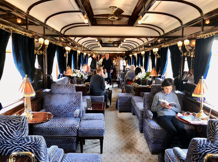 Toa hành khách của tàu Venice Simplon-Orient-Express - Ảnh: THE SOCIETY OF INTERNATIONAL RAILWAY