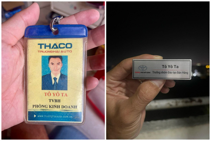 Anh Tô Yô Ta (sống ở TP HCM) từng khiến cư dân mạng &quot;à ố&quot; không ngừng vì cái tên độc lạ của mình. Hy hữu hơn, anh từng làm việc cho một chi nhánh của Toyota - tập đoàn trùng với họ tên của chính mình.