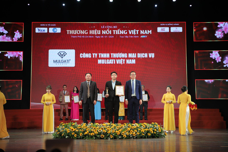 Mulgati đón nhận danh hiệu ‘Top 10 thương hiệu nổi tiếng Việt Nam - 2023’- Ảnh 1.