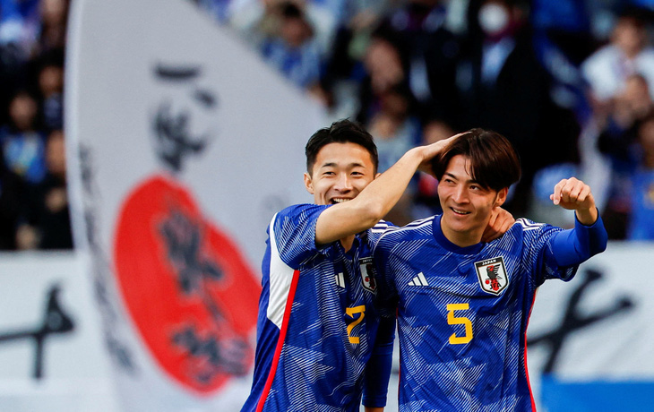 Tuyển Nhật Bản hùng mạnh bậc nhất Asian Cup 2023 - Ảnh: Reuters