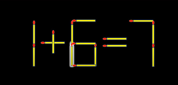 Thử tài IQ: Di chuyển một que diêm để 7+5=7 thành phép tính đúng- Ảnh 2.