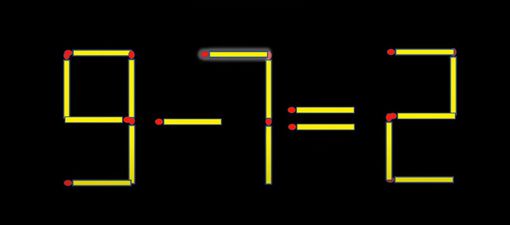 Thử tài IQ: Di chuyển một que diêm để 7+5=7 thành phép tính đúng- Ảnh 6.