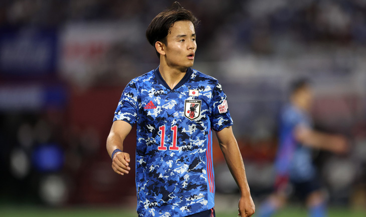 Takefusa Kubo chưa chắc chắn về khả năng ra sân tại vòng bảng Asian Cup 2023 - Ảnh: GETTY IMAGES