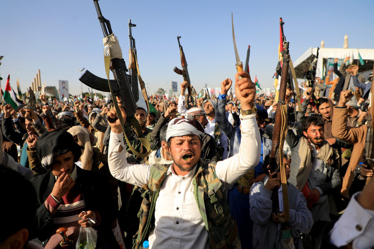 Cuộc tấn công Houthi ở Yemen có nguy cơ làm bùng nổ xung đột ở Trung Đông - Ảnh: AFP