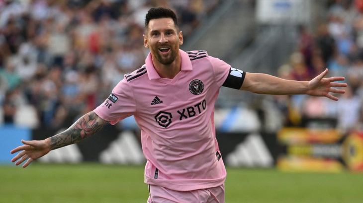 Trận ra mắt mùa giải 2024 của Lionel Messi đang ế vé - Ảnh: GETTY IMAGES