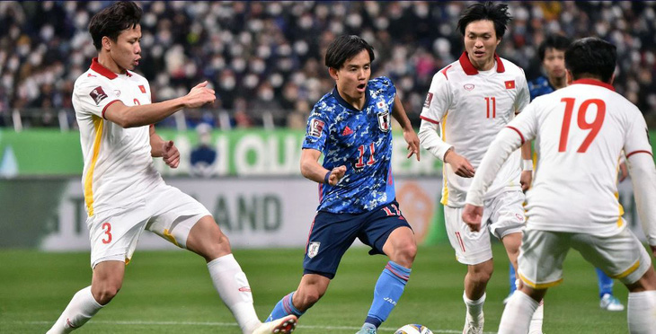 Tuyển Việt Nam sẽ đối đầu với rất nhiều khó khăn khi gặp Nhật Bản ở trận mờ màn - Ảnh: AFC
