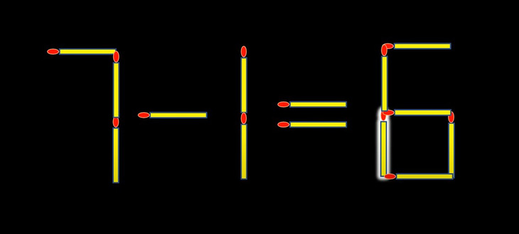 Thử tài IQ: Di chuyển một que diêm để 5+7=2 thành phép tính đúng- Ảnh 6.