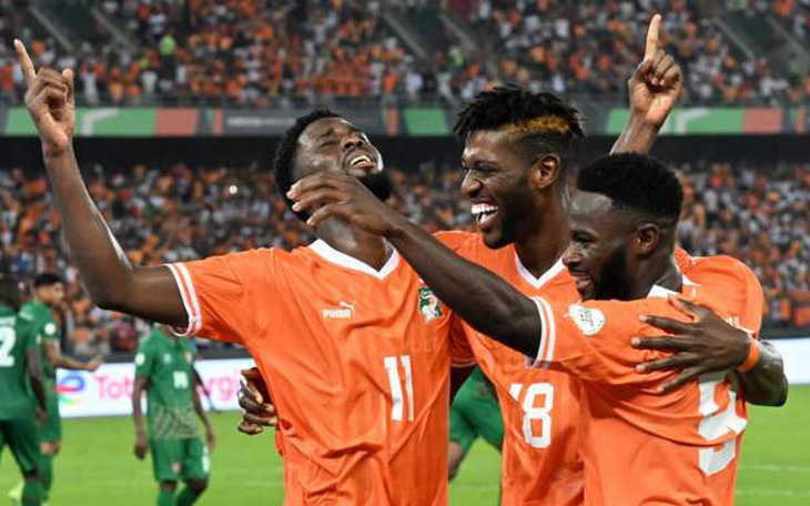 Bờ Biển Ngà giành chiến thắng ở trận mở màn Afcon 2023