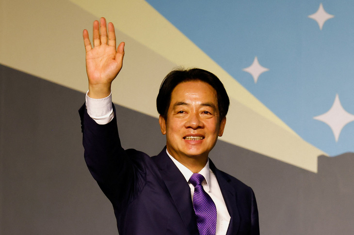 Tân lãnh đạo Đài Loan Lại Thanh Đức - Ảnh: REUTERS