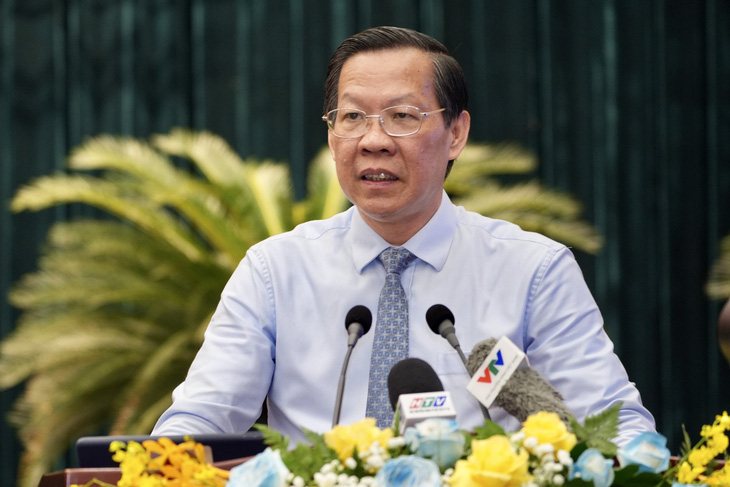 Chủ tịch UBND TP.HCM Phan Văn Mãi làm trưởng Ban chỉ đạo các dự án trọng điểm tại TP.HCM - Ảnh: HỮU HẠNH