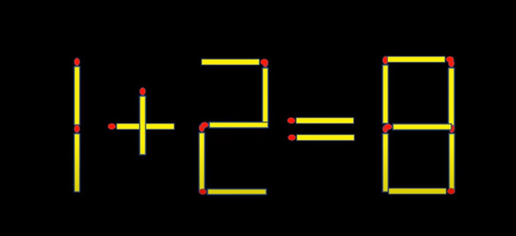 Thử tài IQ: Di chuyển một que diêm để 5x3=13-2 thành phép tính đúng- Ảnh 3.