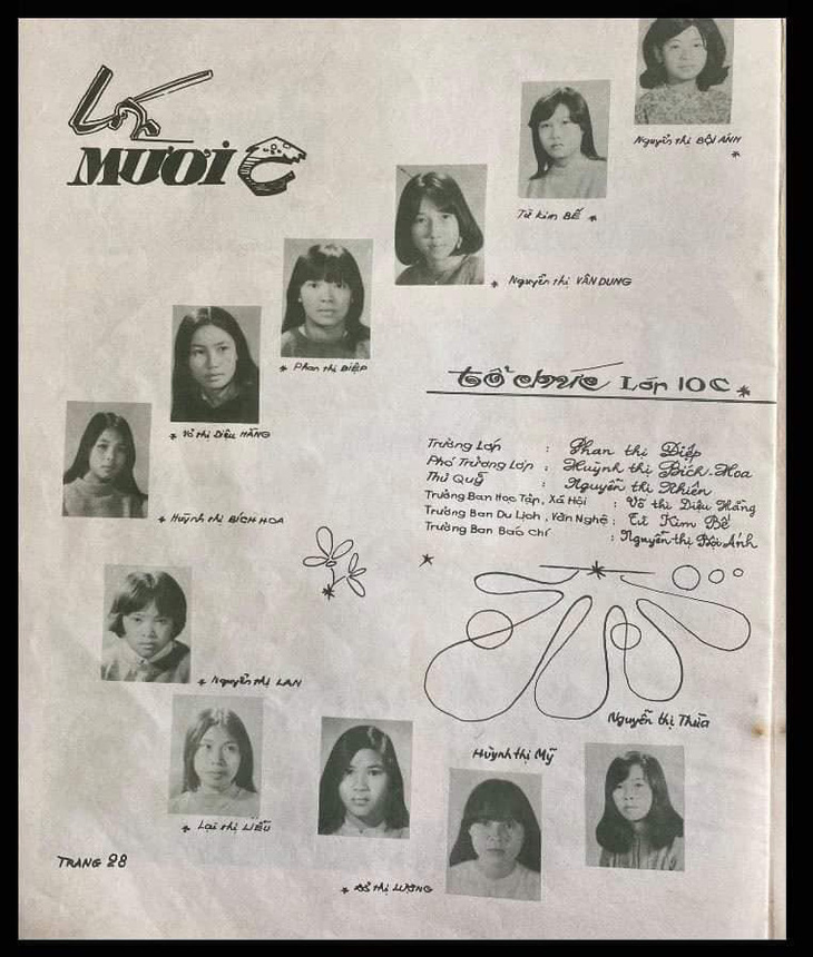 Một trang lưu bút thân thương của trường Việt Anh - Ảnh tư liệu