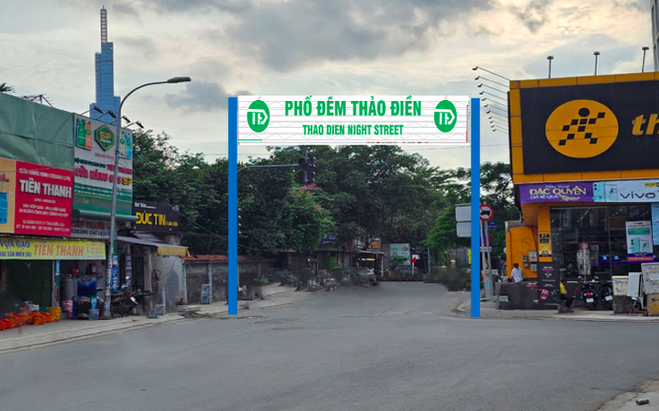 Từ 19-1, TP.HCM sẽ có thêm phố đêm tại phường Thảo Điền, Thủ Đức