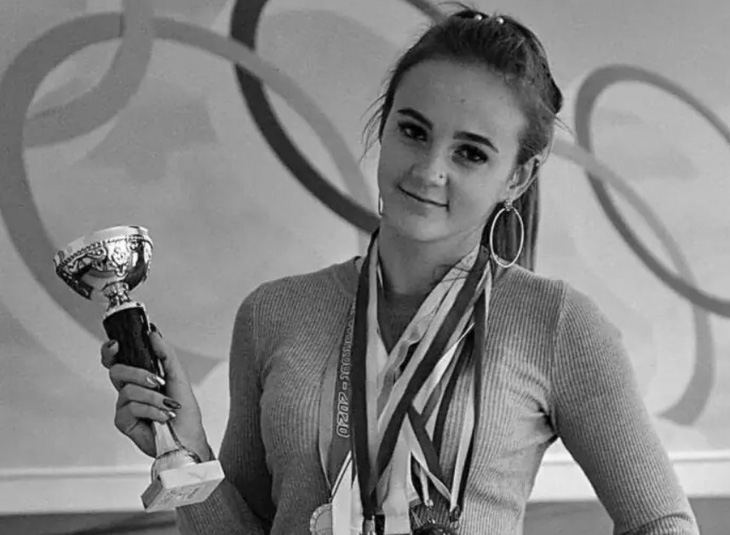 Nhà vô địch khiêu vũ người Ukraine 20 tuổi Daria Kurdel - Ảnh: THE SPORTS COMMITTEE OF UKRAINE