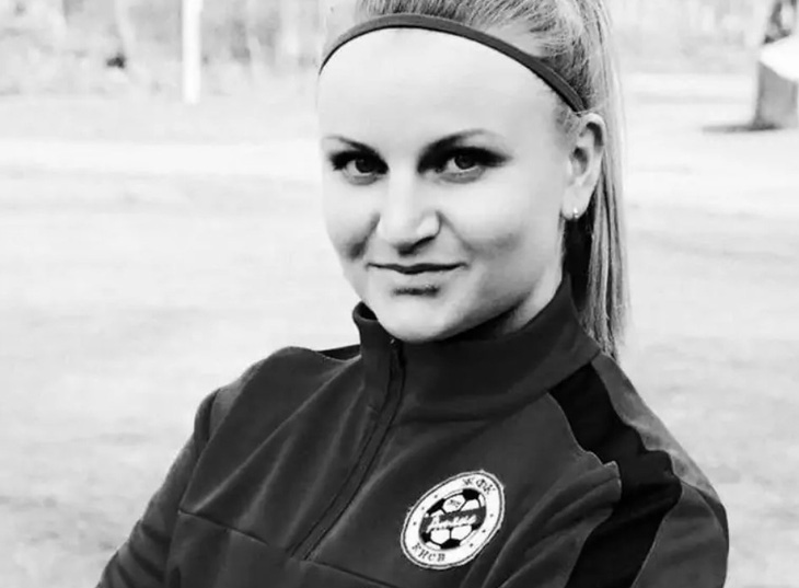 Kotlyarova là một cầu thủ bóng đá ở Liên đoàn Bóng đá nữ Ukraine - Ảnh: THE SPORTS COMMITTEE OF UKRAINE