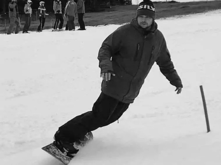 Huấn luyện viên trượt ván trên tuyết Mykola Poliuliak - Ảnh: THE SPORTS COMMITTEE OF UKRAINE