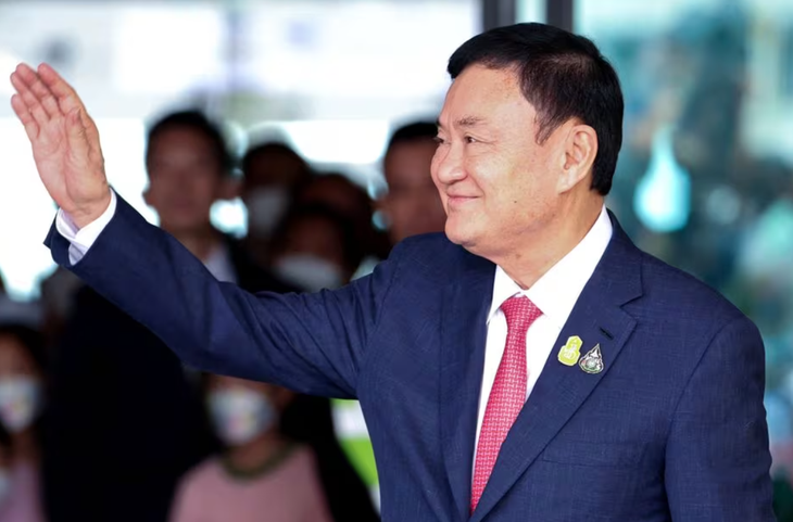 Cựu thủ tướng Thái Lan Thaksin Shinawatra - Ảnh: REUTEERS