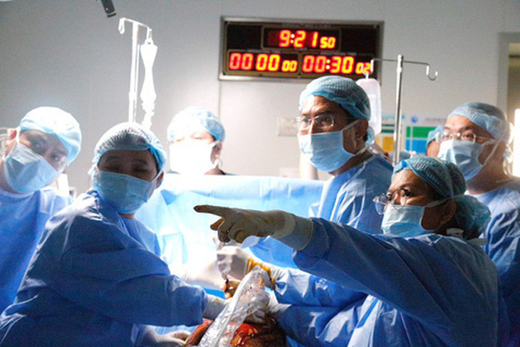 Kỹ thuật thông tim trong bào thai được đề cử Giải thưởng Thành tựu y khoa Việt Nam năm 2023 - Ảnh: T.D.