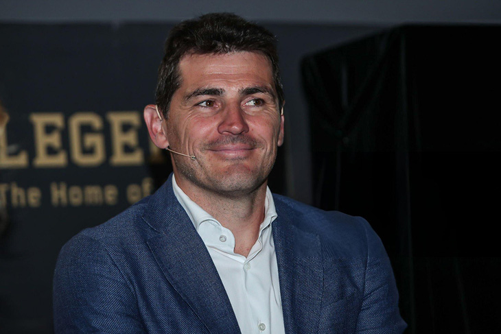 Cựu thủ thành Iker Casillas nằm trong thành phần ban giám khảo của giải thưởng Dubai Globe Soccer Awards 2023 - Ảnh: REUTERS