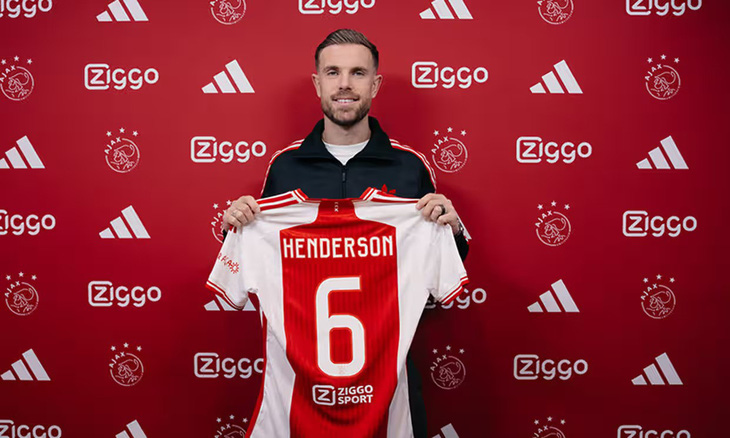 Jordan Henderson gia nhập Ajax - Ảnh: AJAX