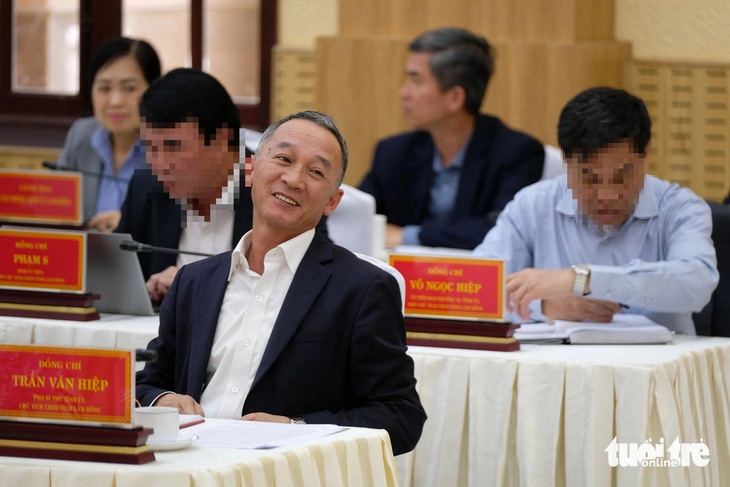 Ông Trần Văn Hiệp, chủ tịch UBND tỉnh Lâm Đồng bị bắt điều tra về tội nhận hối lộ - Ảnh: M.V