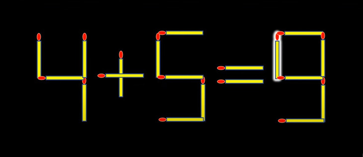 Thử tài IQ: Di chuyển một que diêm để 9-1+6=8 thành phép tính đúng- Ảnh 6.