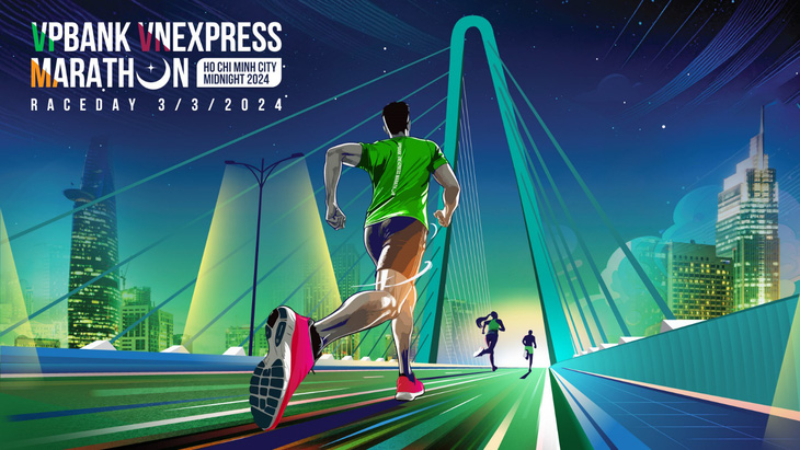 Ngân hàng TMCP Việt Nam Thịnh Vượng (VPBank) sẽ đồng hành cùng VnExpress Marathon tổ chức Marathon Ho Chi Minh City Midnight - Ảnh: TVC