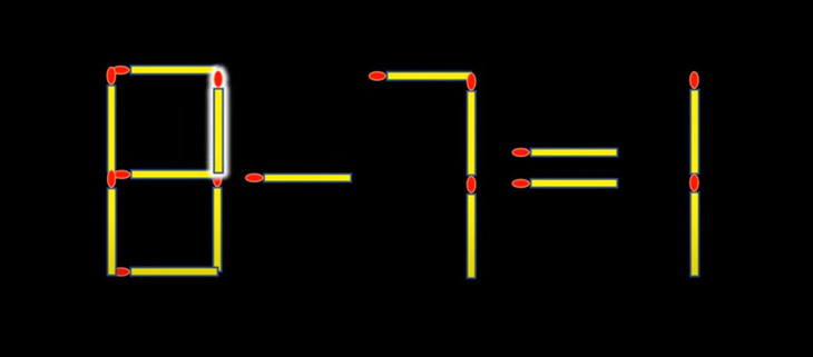 Thử tài IQ: Di chuyển một que diêm để 9-8=2 thành phép tính đúng- Ảnh 6.