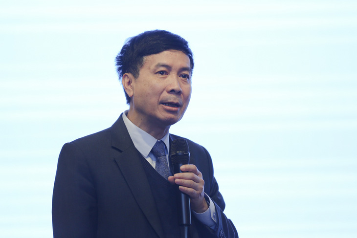 Ông Lê Văn Phúc - trưởng ban thực hiện chính sách bảo hiểm y tế, Bảo hiểm xã hội Việt Nam - Ảnh: HÀ QUÂN